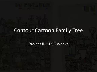 Contour Cartoon Family Tree