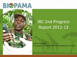 JRC 2nd Progress Report 2012-13