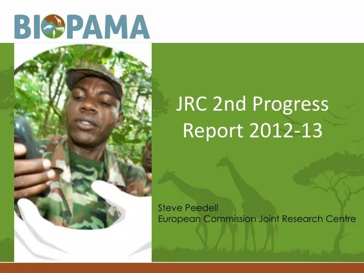 jrc 2nd progress report 2012 13