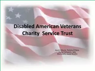 Disabled American Veterans Charity Service Trust