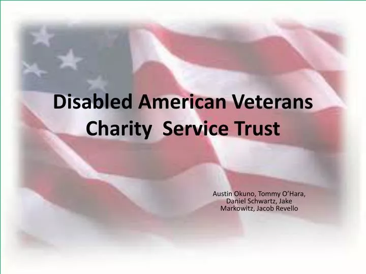 disabled american veterans charity service trust