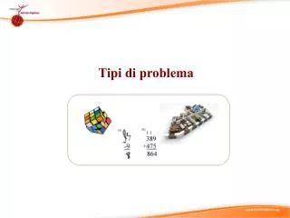 tipi di p roblema