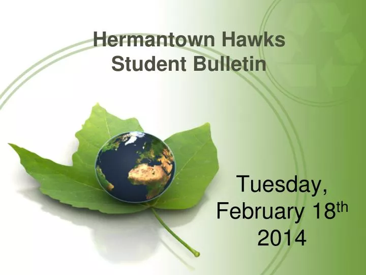 hermantown hawks student bulletin
