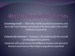 World Population Trends - slide 1