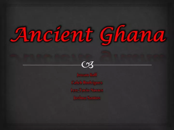ancient ghana