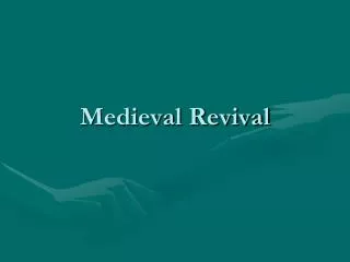 Medieval Revival