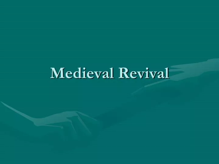medieval revival