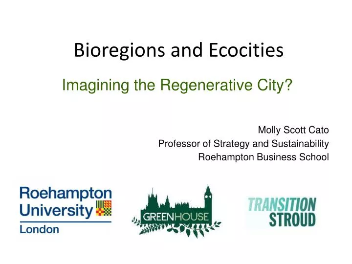 bioregions and ecocities