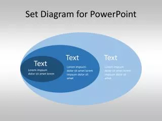 set diagram for powerpoint