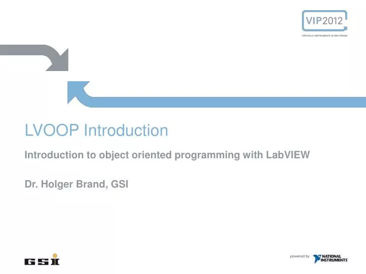 lvoop introduction