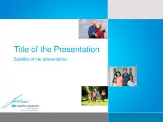 title of the presentation