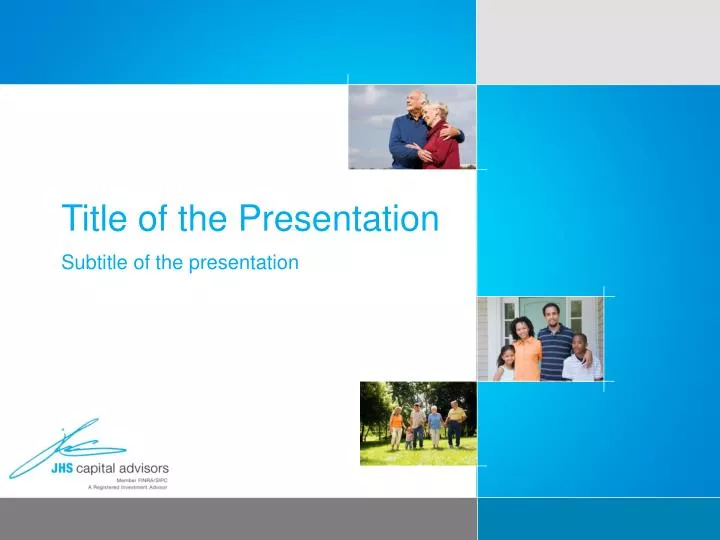 title of the presentation