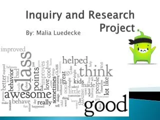Inquiry and Research Project