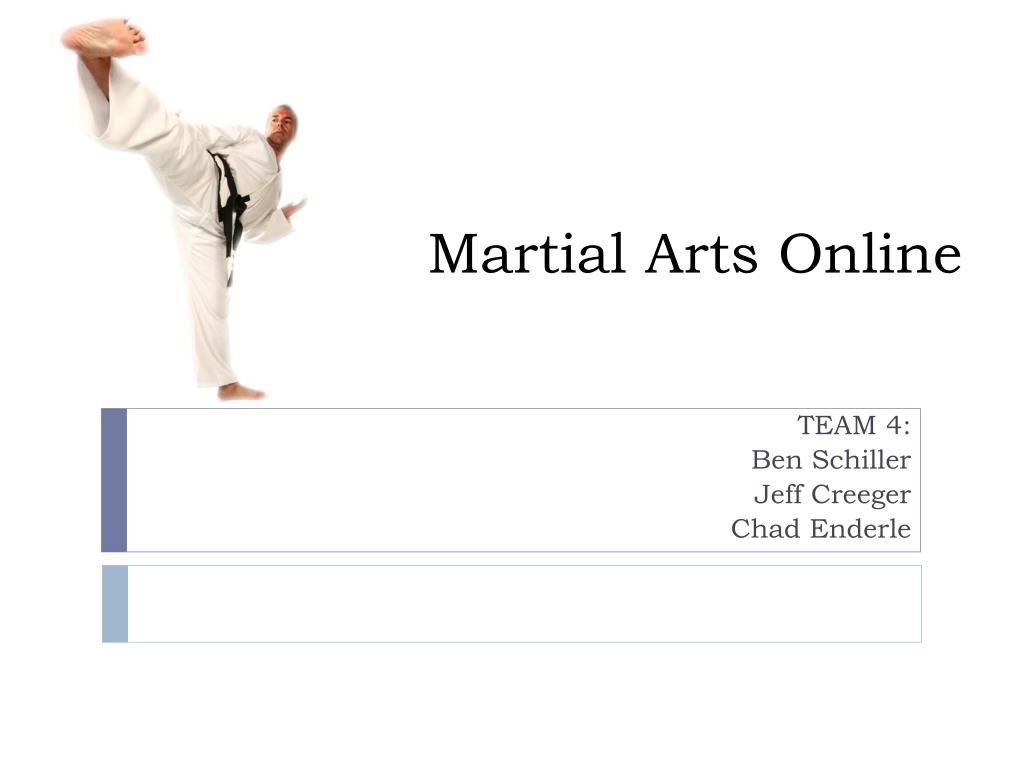 PPT - Martial Arts Online PowerPoint Presentation, free download - ID ...