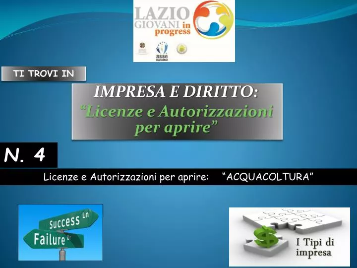 impresa e diritto licenze e autorizzazioni per aprire