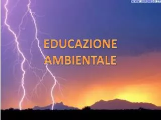 educazione ambientale