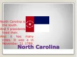 North Carolina - slide 1