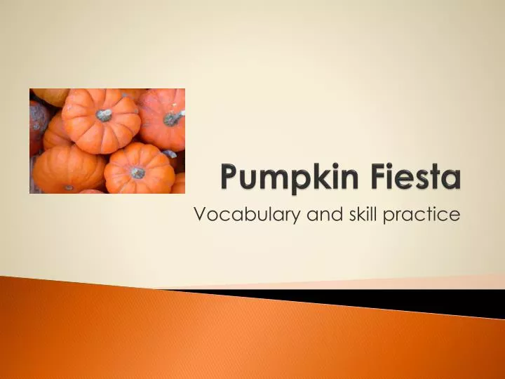 pumpkin fiesta