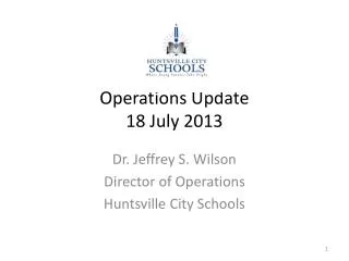 Operations Update 18 July 2013