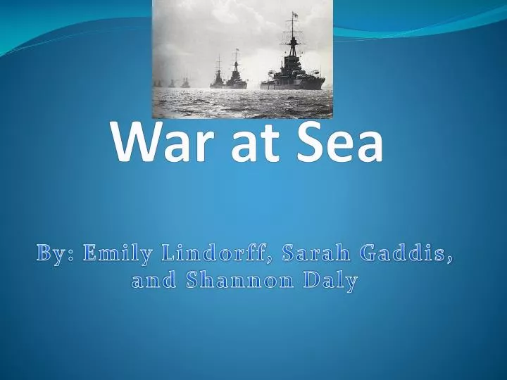 war at sea