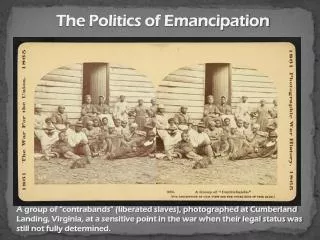 The Politics of Emancipation