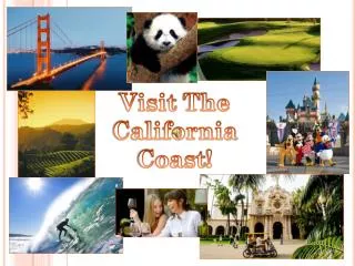Visit The California Coast !