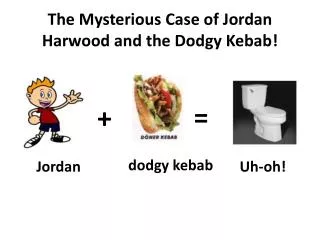 The Mysterious Case of Jordan Harwood and the Dodgy Kebab !