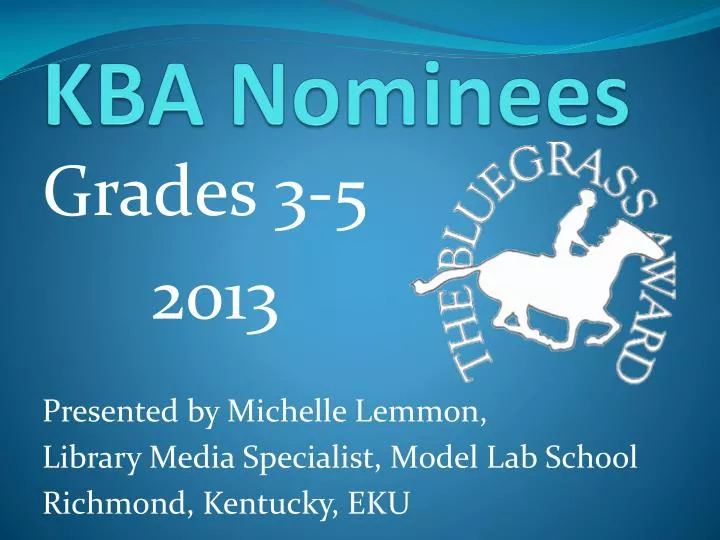 kba nominees