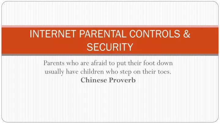 internet parental controls security