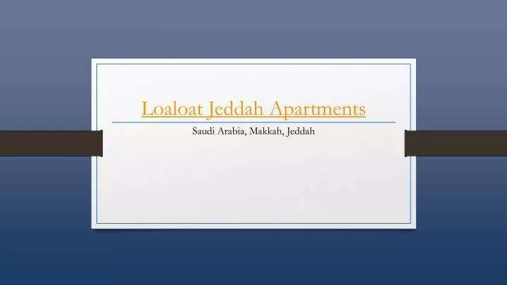 loaloat jeddah apartments