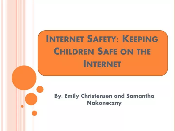 internet safety keeping children safe on the internet