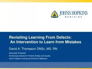 Revisiting Learning From Defects: An Intervention to Learn from Mistakes