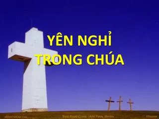 YÊN NGHỈ TRONG CHÚA