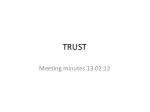 TRUST - slide 1
