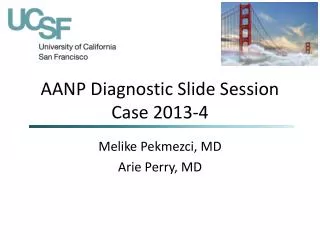 AANP Diagnostic Slide Session Case 2013-4