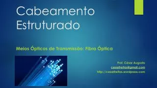 cabeamento estruturado