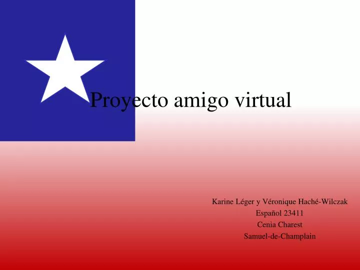 proyecto amigo virtual