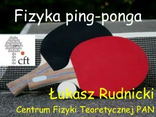 fizyka ping ponga