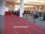 Setting Goals - slide 1