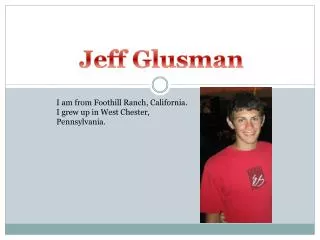 Jeff Glusman