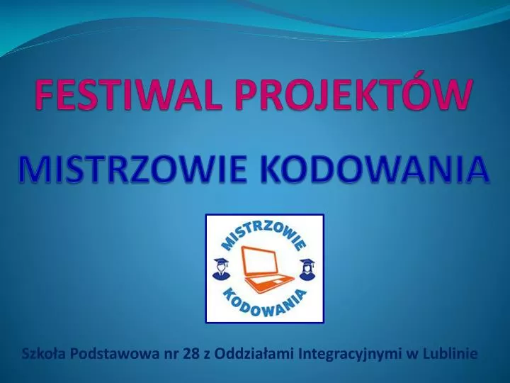 festiwal projekt w