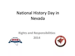 National History Day in Nevada