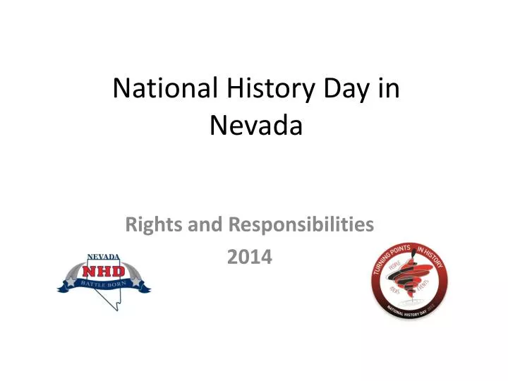 national history day in nevada