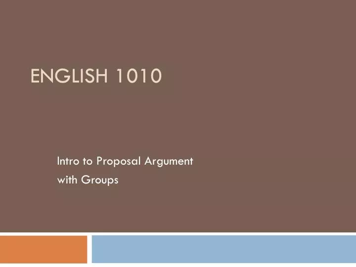 english 1010