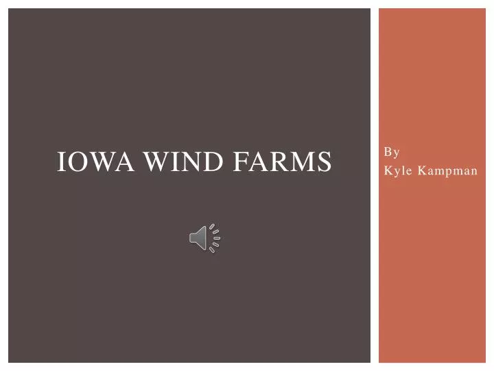 iowa wind farms