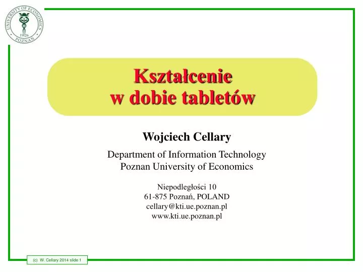 kszta cenie w dobie tablet w