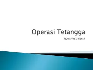 operasi tetangga