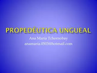 proped utica ungueal
