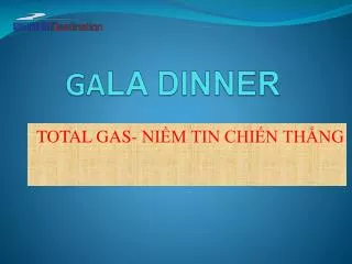 ga la dinner