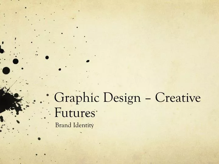 graphic design creative futures